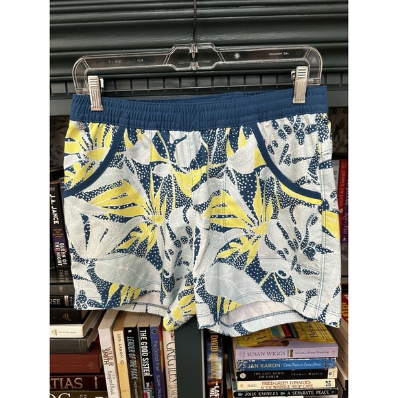 Columbia Pants - Women's Columbia PFG Tidal II 5" Inseam Small 3 Pockets Tropical Print Shorts